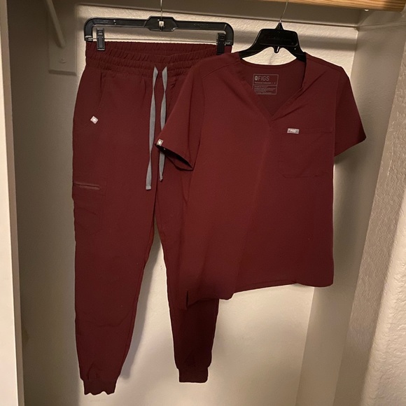 Figs Other - Like NEW Figs and Cherokee Form Scrubs. small - burgundy/wine, black, gray, navy